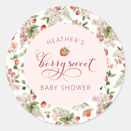 Berry Sweet Sticker (Voorkant)