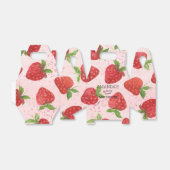 Berry Sweet Strawberry Baby shower Bedankdoosjes (Uitgevouwen)
