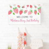Berry Sweet Strawberry Birthday Spandoek (Insitu)
