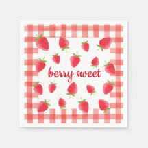 Berry Sweet Strawberry Party servet