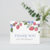 Berry Sweet Summer Berries Shower Merci (Debout devant)