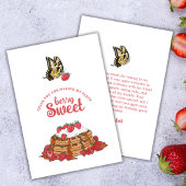 Berry Sweet Waffles Merci d'anniversaire