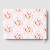 Berry Sweet Whimsical Stripes Baby shower (Verso)