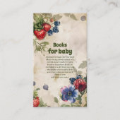 Berry Sweet Wild Berries Boeken voor Baby Informatiekaartje (Voorkant)