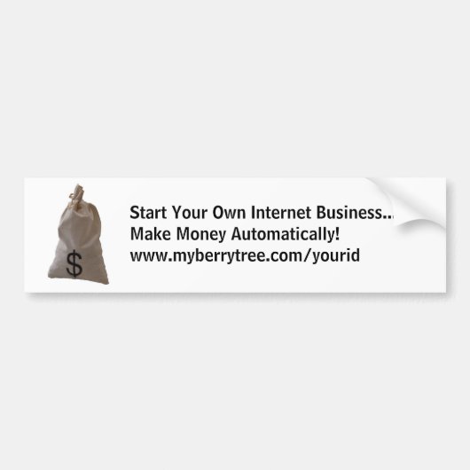 Berry Tree Bumpersticker (Voorkant)