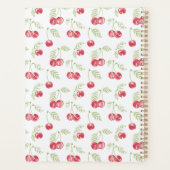 Berry Whimsy Red Green Planner (Achterkant)