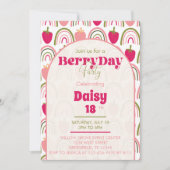BerryDay Party - Uitnodiging voor verjaardag (Voorkant)