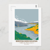 Berryessa Snow Mountain Nationaal Monument Briefkaart (Voorkant / Achterkant)