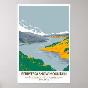 Berryessa Snow Mountain  Nationaal Monument Poster
