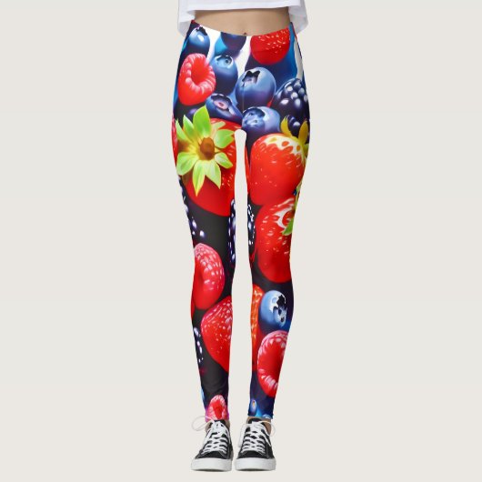 Berrylicious burst leggings (Voorkant)