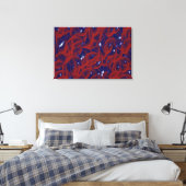 Berrythrocyte Jells Stretched Canvas Afdruk (Insitu (Slaapkamer))