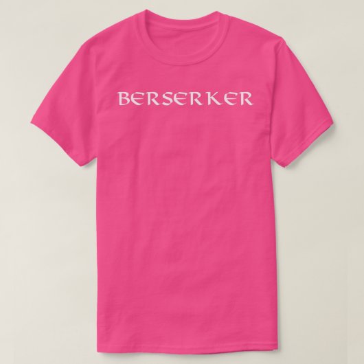 Berserker White T-shirt (Design voorkant)