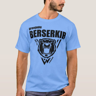 Berserkir Berserker Vikings Black T-shirt