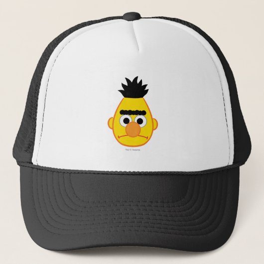 Bert Angry Face Trucker Pet (Voorkant)
