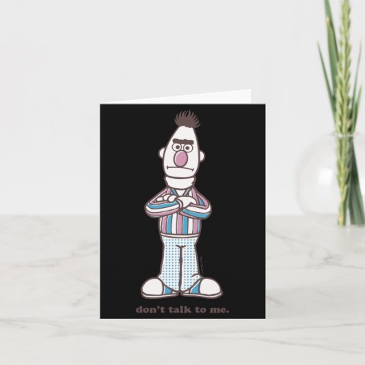 Bert Dont Talk To Me  Kaart (Voorkant)