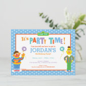 Bert en Ernie Birthday Kaart (Staand voorkant)