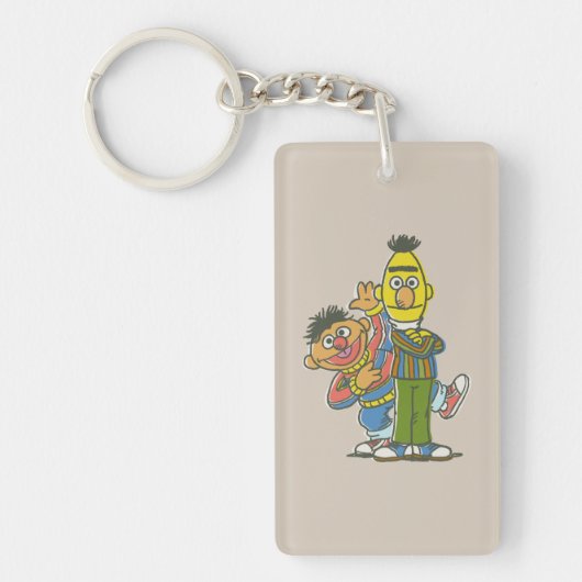 Bert en Ernie Classic Style Sleutelhanger (Voorkant)