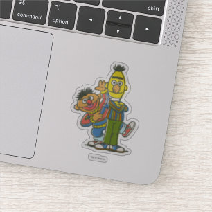 Bert en Ernie Classic Style Sticker