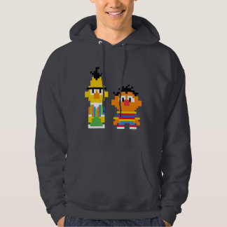 Bert en Ernie Pixel Art Hoodie