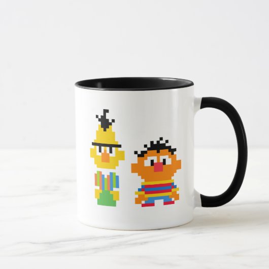 Bert en Ernie Pixel Art Mok (Rechts)