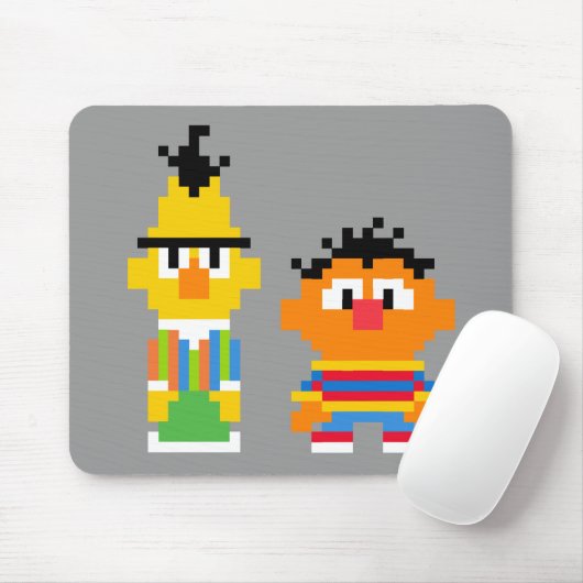 Bert en Ernie Pixel Art Muismat (Met muis)