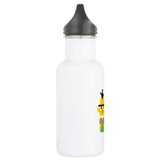 Bert en Ernie Pixel Art Waterfles (Links)