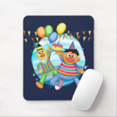 Bert en Ernie Verjaardagsballonnen Muismat (Met muis)