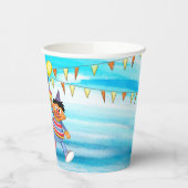 Bert en Ernie Verjaardagsballonnen Papieren Bekers (Links)