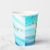 Bert en Ernie Verjaardagsballonnen Papieren Bekers (Rechts)