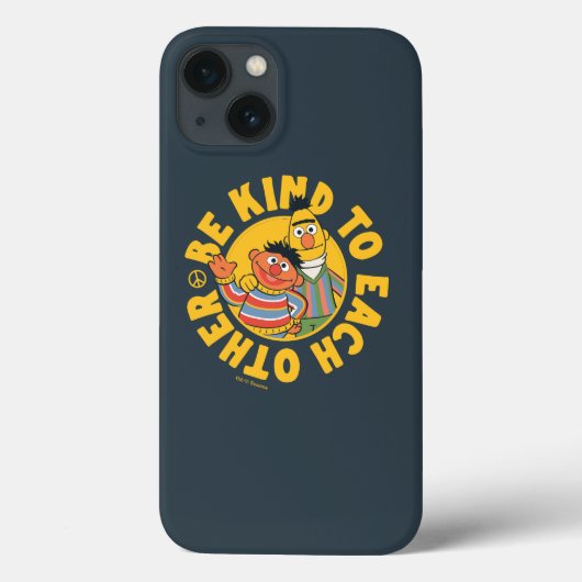 Bert en Ernie | Wees aardig tegen elkaar Case-Mate iPhone Case (Achterkant)