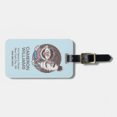 Bert & Ernie | Bros Bagagelabel (Voorkant horizontaal)