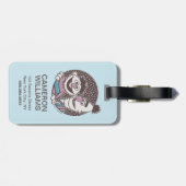 Bert & Ernie | Bros Bagagelabel (Achterkant horizontaal)