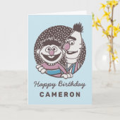 Bert & Ernie| Bros Kaart (Gele Bloem)