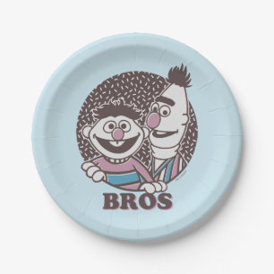 Bert & Ernie Bros Papieren Bordje