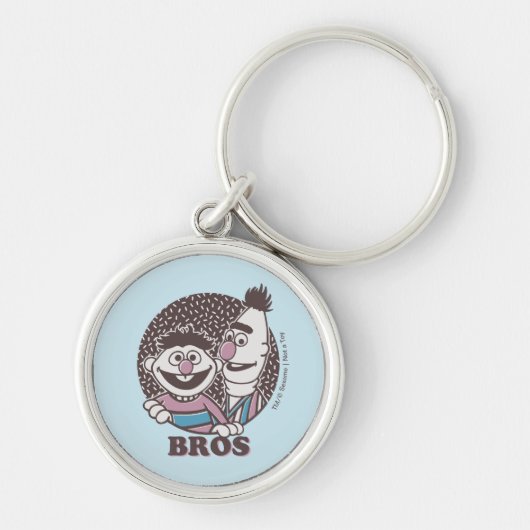 Bert & Ernie | Bros Sleutelhanger (Voorkant)