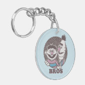 Bert & Ernie | Bros Sleutelhanger (Voorkant Links)