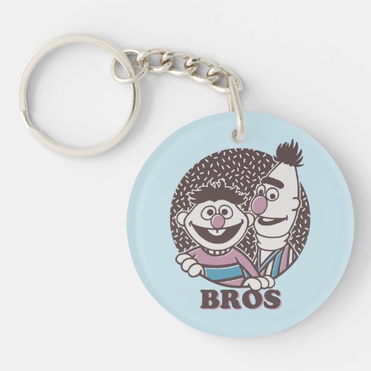 Bert & Ernie | Bros Sleutelhanger (Voorkant)