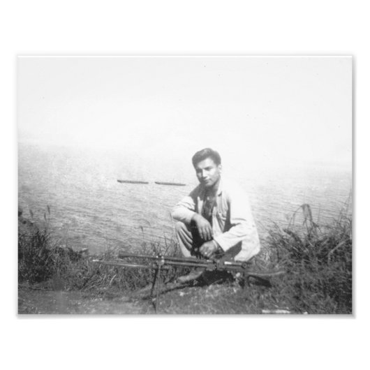 Bert Funmaker B&W Photo (Devant)