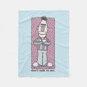 Bert Praat niet met mij Fleece Deken