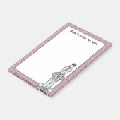 Bert | Praat niet tegen me Post-it® Notes (Schuin)