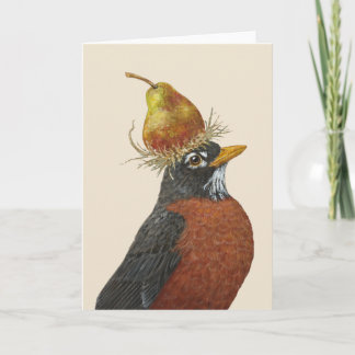 Berta de robin card kaart