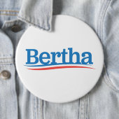 Bertha "Bernie" Grateful Dead Ronde Button 6,0 Cm (In situ)