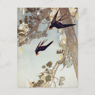 Bertha Boynton Lum - Het land van de blauwe vogel Briefkaart