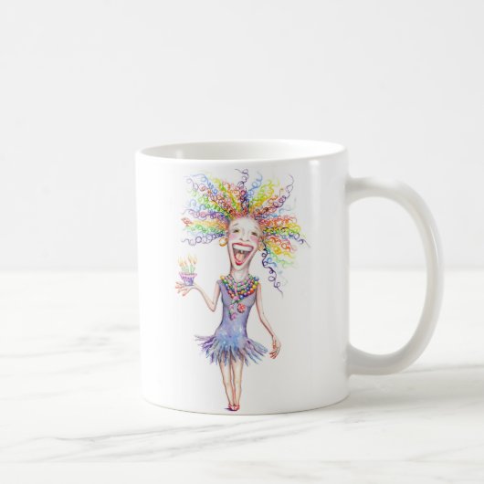 Bertha la large tasse d'anniversaire (Droite)