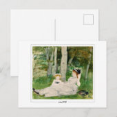 Berthe Morisot #100 - Kunst Briefkaart (Voorkant / Achterkant)