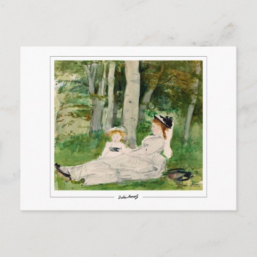 Berthe Morisot #100 - Kunst Briefkaart (Voorkant)