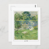 Berthe Morisot #1 - Fine Art Briefkaart (Voorkant / Achterkant)