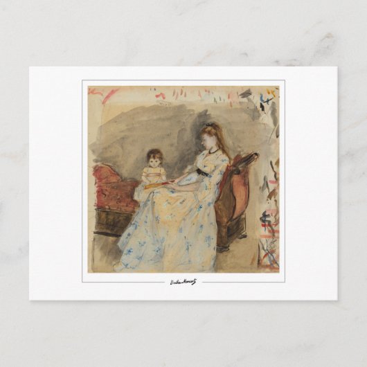 Berthe Morisot #247 - Fijne Kunst Briefkaart (Voorkant)