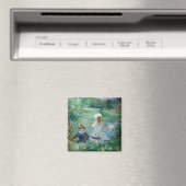 Berthe Morisot - Aan de rand van een meer Magneet (Insitu (Vaatwasser))