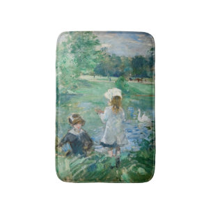 Berthe Morisot - Aan de rand van het meer / Au bor Badmat